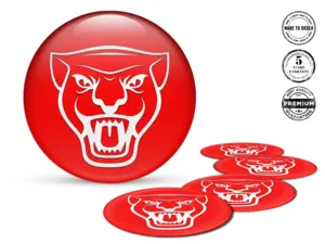 Jaguar Ruota Adesivi Versione Etichette Cupola Silicone